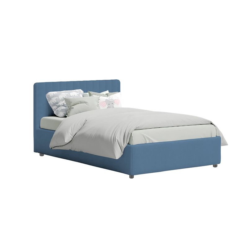 EKONOMODO - Colchón con Base Cama Semidoble Firmeza Media Ortopédico con Pillow Resortado Infantil 120 x 190 cm Ekonomodo  - 0% Interés a 3 Cuotas Pagando con tu CMR Banco Falabella