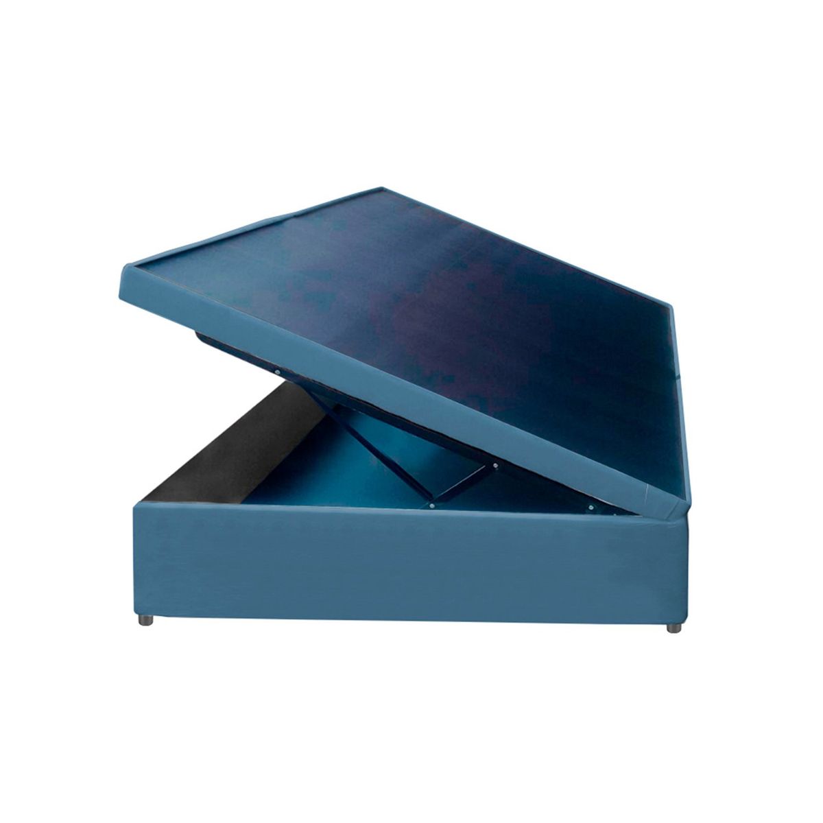 EKONOMODO - Colchón con Base Cama Semidoble Firmeza Media Ortopédico con Pillow Resortado Infantil 120 x 190 cm Ekonomodo 