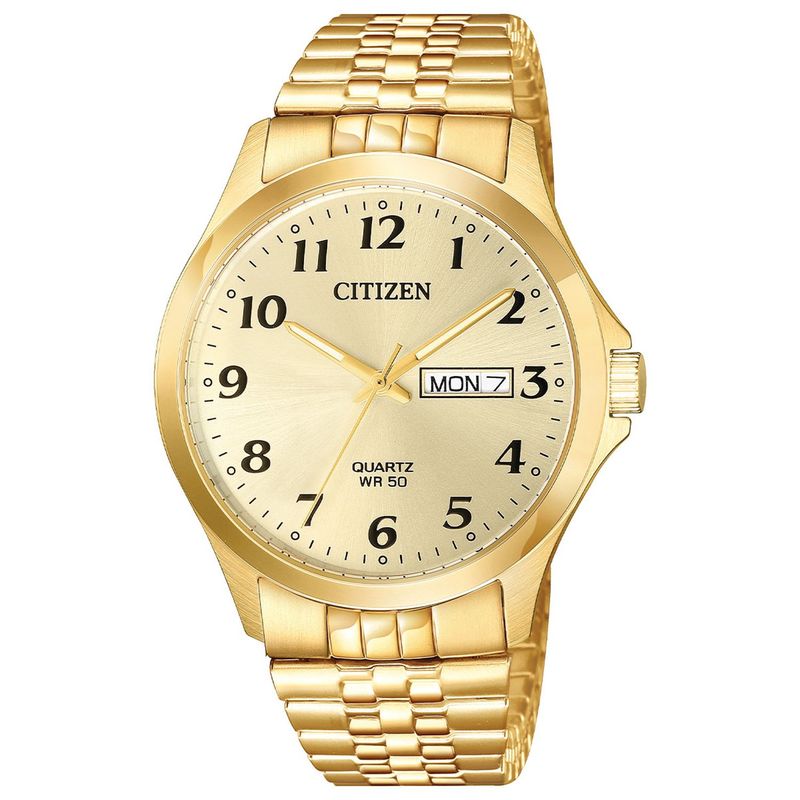 CITIZEN - Relojes Citizen Hombre. Relojes Acero inoxidable Dorado BF5002-99P