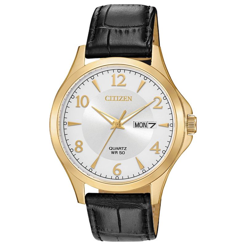 CITIZEN - Relojes Citizen Hombre. Relojes Cuero Negro BF2003-25A