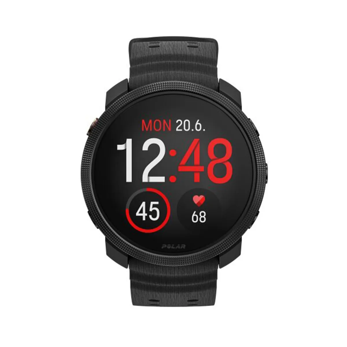POLAR - Smartwatch POLAR VANTAGE M3 BLK/BLK 1.2 pulgadas
