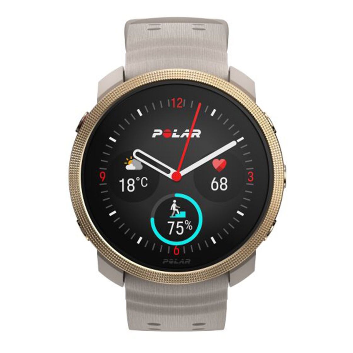 POLAR - Smartwatch POLAR VANTAGE M3 GRY/SAND 1.2 pulgadas