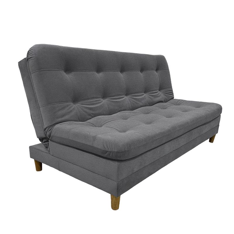 EKONOMODO - Sofá Cama en Tela 3 Puestos Yezz 170 x 90 x 84 cm Ekonomodo 