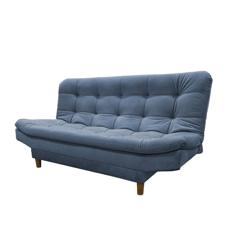 EKONOMODO - Sofá Cama en Tela 3 Puestos Zou 170 x 90 x 84 cm Ekonomodo 
