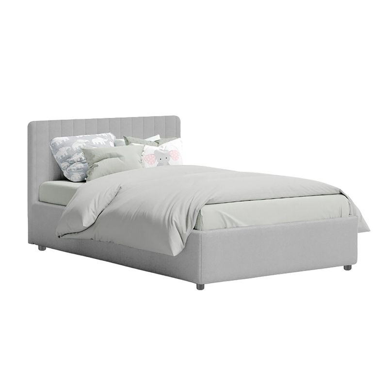EKONOMODO - Colchón con Base Cama Sencillo Firmeza Media Ortopédico con Pillow Resortado Infantil 100 x 190 cm Ekonomodo  - 0% Interés a 3 Cuotas Pagando con tu CMR Banco Falabella