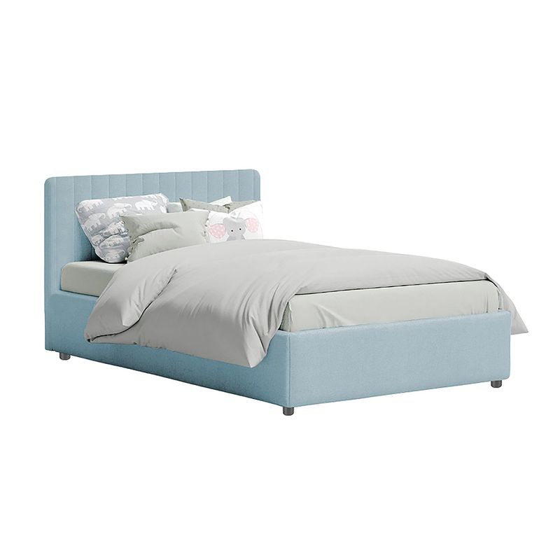 EKONOMODO - Colchón con Base Cama Semidoble Firmeza Media Ortopédico con Pillow Resortado Infantil 120 x 190 cm Ekonomodo  - 0% Interés a 3 Cuotas Pagando con tu CMR Banco Falabella