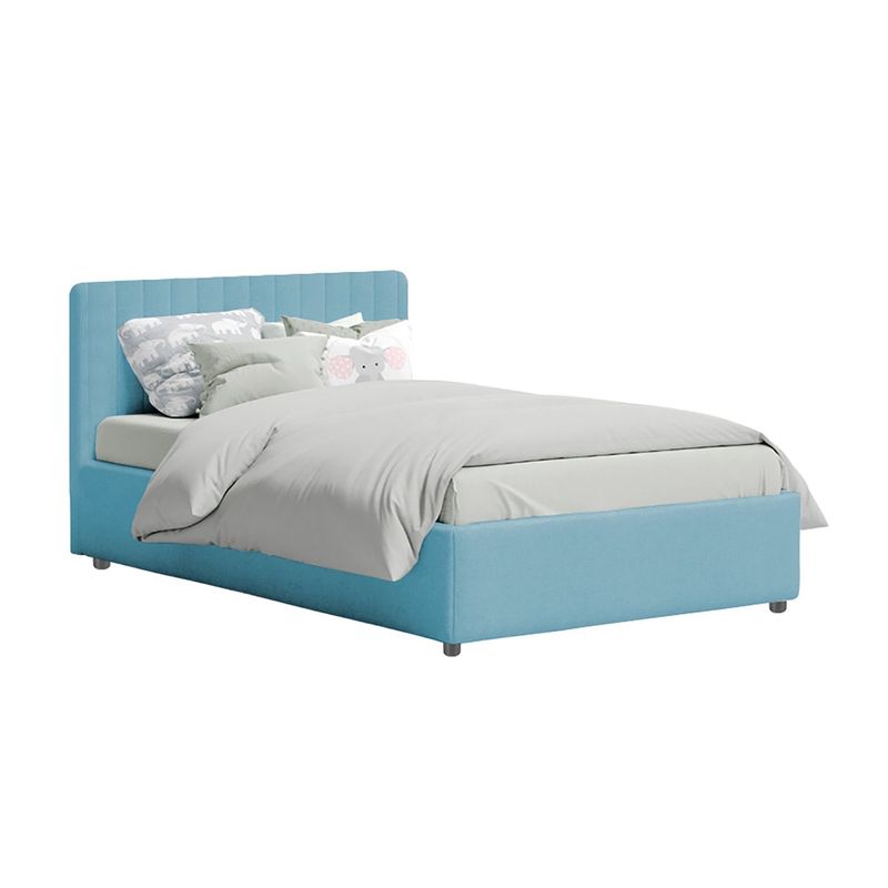 EKONOMODO - Colchón con Base Cama Doble Firmeza Media Ortopédico con Pillow Resortado Infantil 140 x 190 cm Ekonomodo  - 0% Interés a 3 Cuotas Pagando con tu CMR Banco Falabella