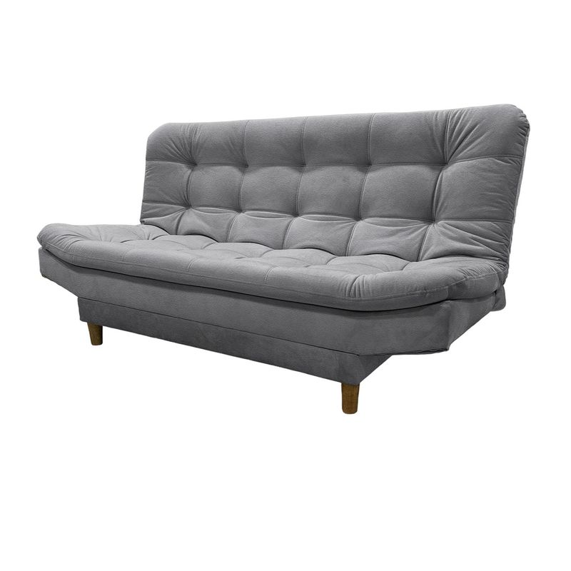 EKONOMODO - Sofá Cama en Tela 3 Puestos Zou 170 x 90 x 84 cm Ekonomodo 