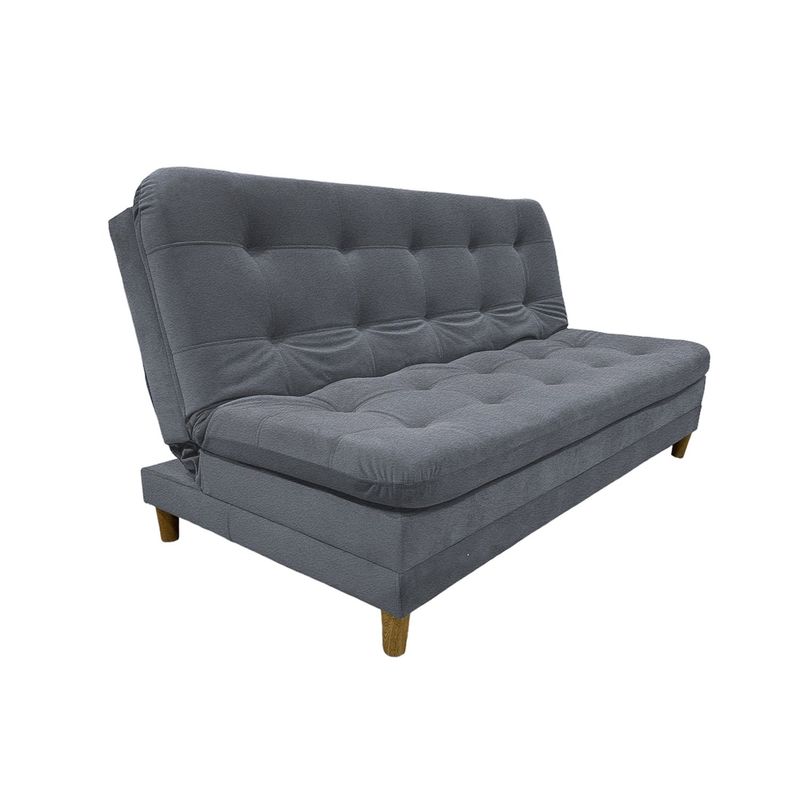 EKONOMODO - Sofá Cama en Tela 3 Puestos Yezz 180 x 90 x 84 cm Ekonomodo 