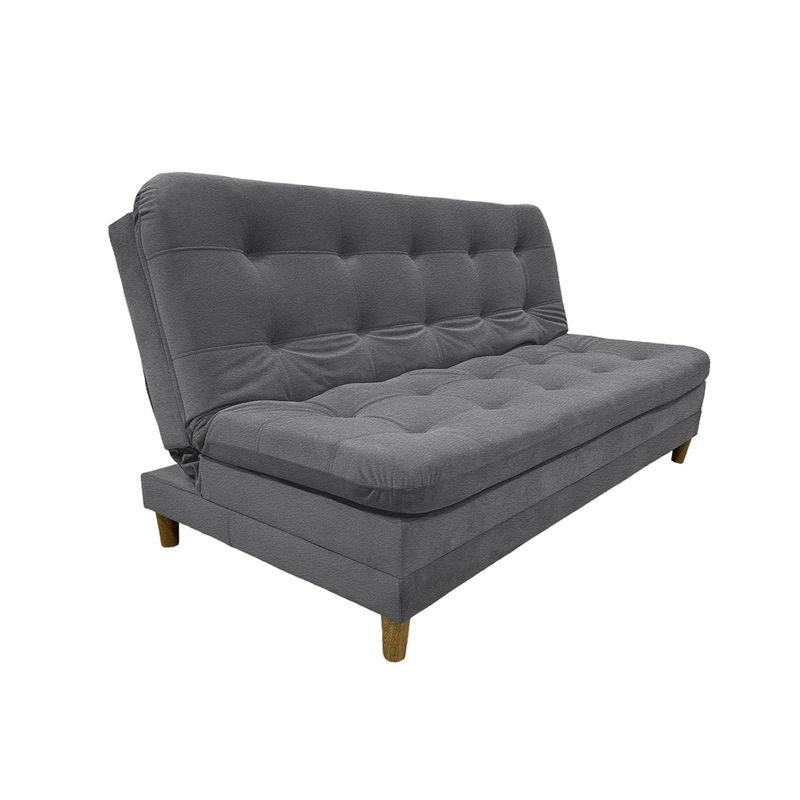EKONOMODO - Sofá Cama en Tela 3 Puestos Yezz 180 x 90 x 84 cm Ekonomodo 