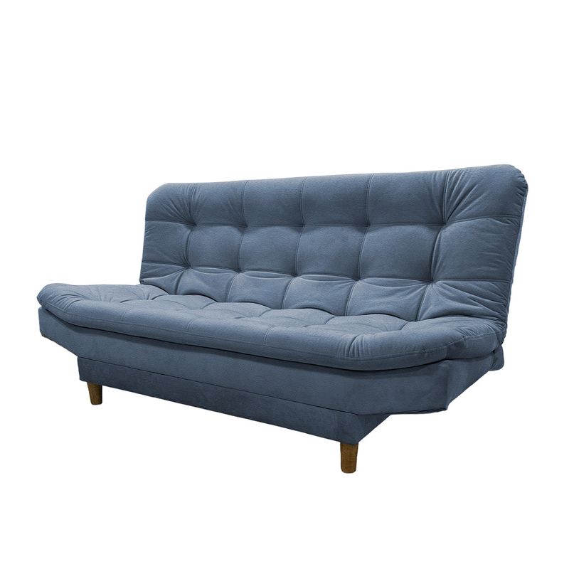EKONOMODO - Sofá Cama en Tela 3 Puestos Zou 180 x 90 x 84 cm Ekonomodo 