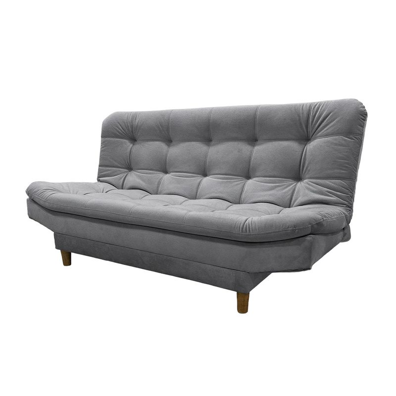 EKONOMODO - Sofá Cama en Tela 3 Puestos Zou 180 x 90 x 84 cm Ekonomodo 