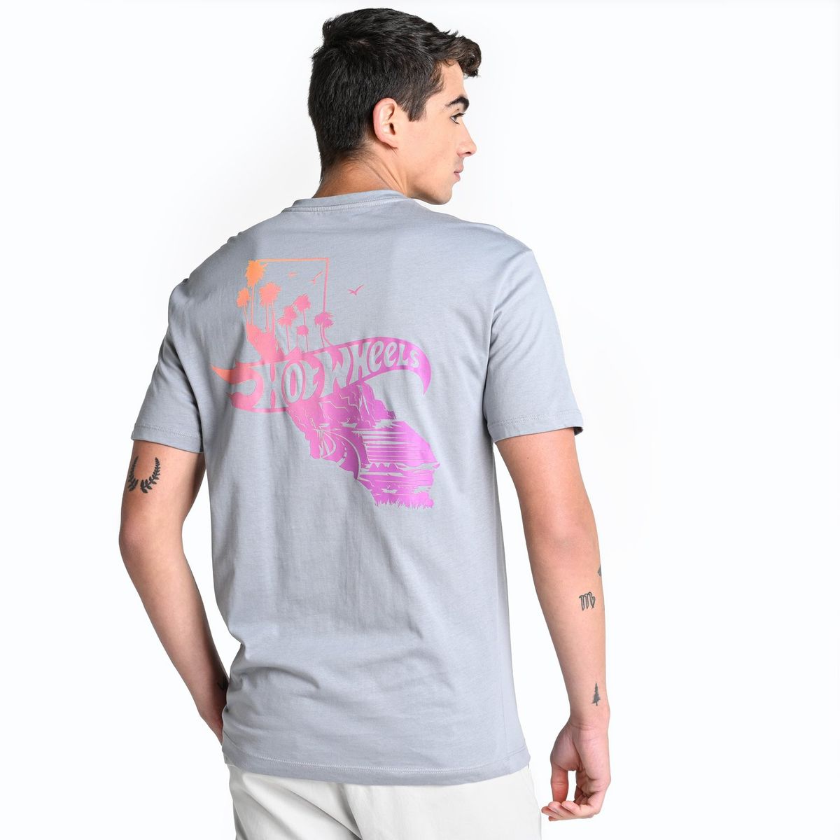 BEARCLIFF - Camiseta Hombre Manga corta con Logo de Algodón Bearcliff