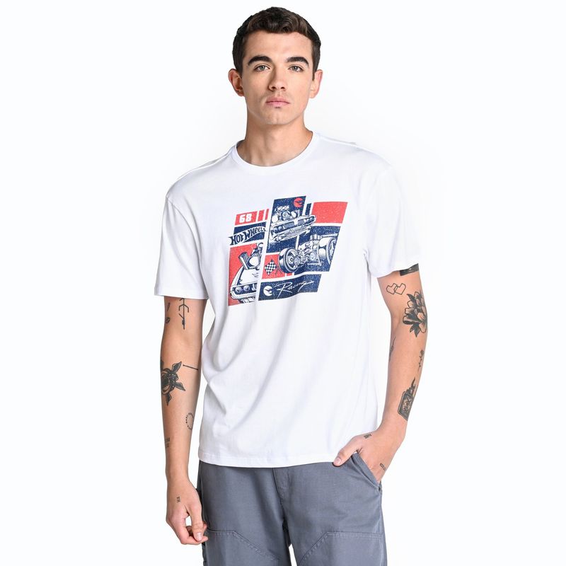 BEARCLIFF - Camiseta Hombre Manga corta con Logo de Algodón Bearcliff