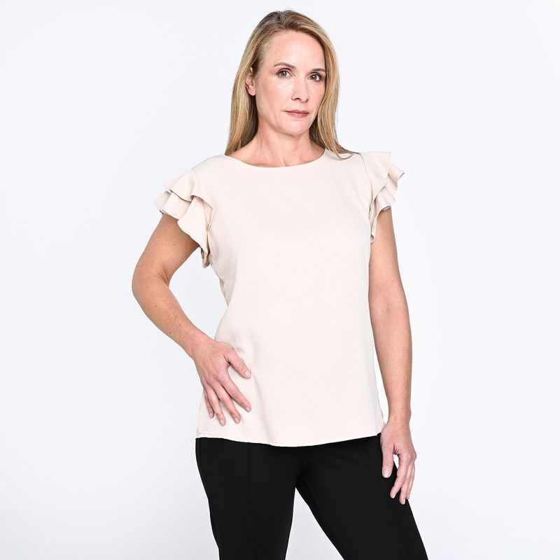 APOLOGY - Blusa Mujer Con aplique Manga corta Apology