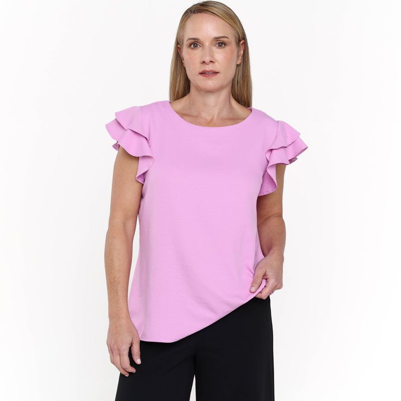 APOLOGY - Blusa Mujer Con aplique Manga corta Apology