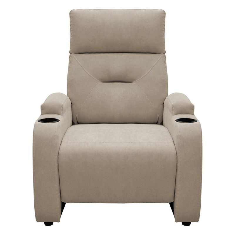 ELITE LIVING - Silla reclinable LOGAN 1 puesto Tela