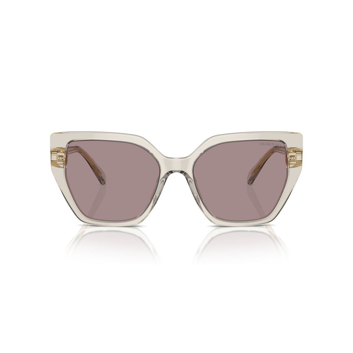 SWAROVSKI - Gafas De Sol Swarovski Transparent Beige Violet