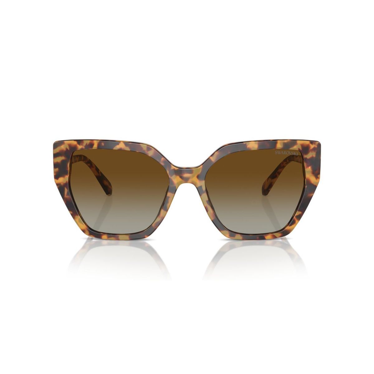 SWAROVSKI - Gafas De Sol Swarovski Medium Havana Polar Bronw Gradient