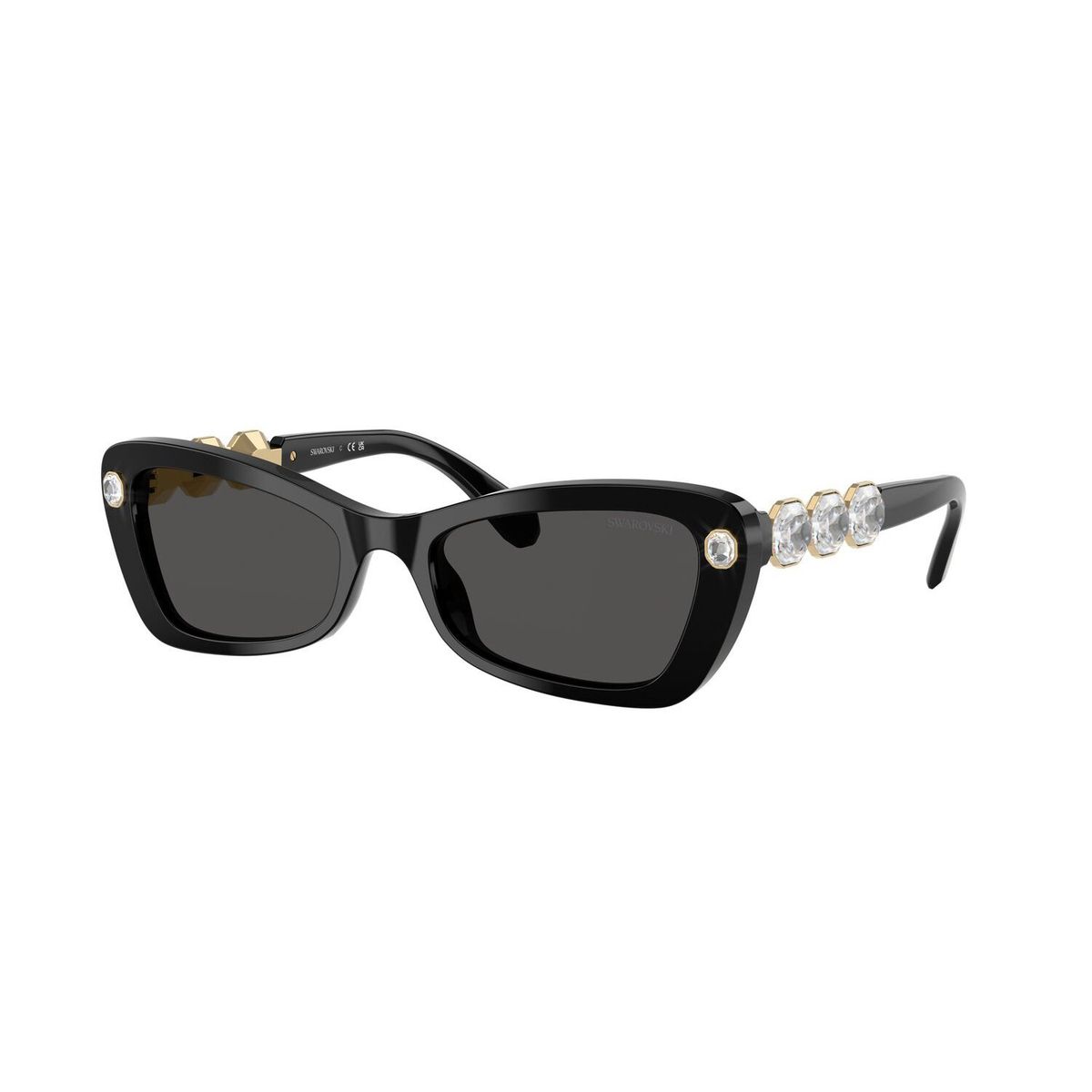 SWAROVSKI - Gafas De Sol Swarovski Black Dark Grey