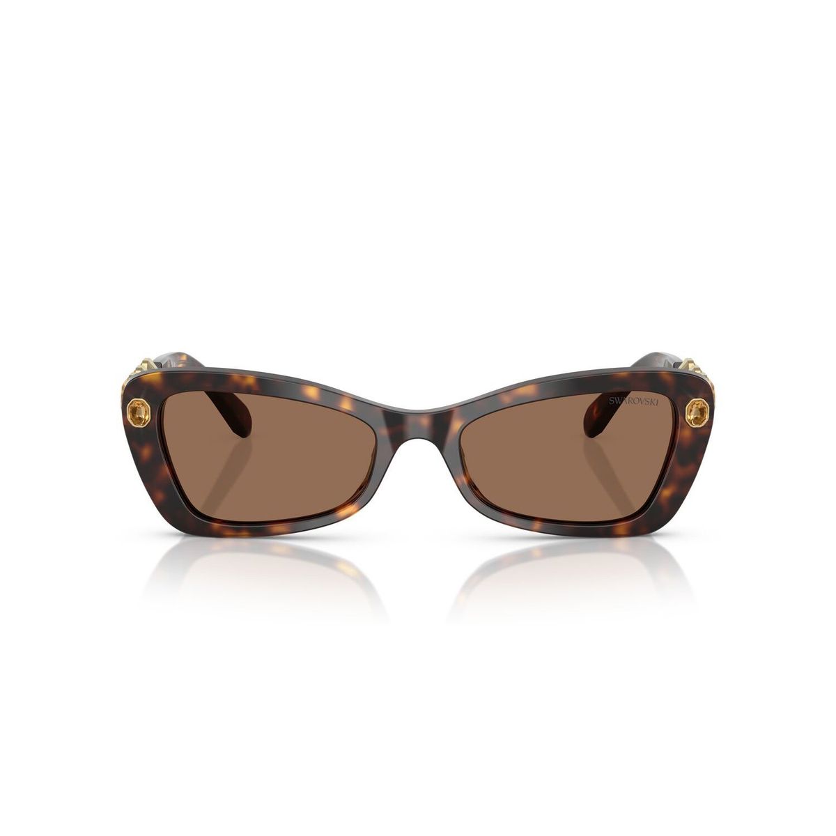 SWAROVSKI - Gafas De Sol Swarovski Havana Dark Brown