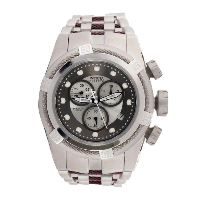 INVICTA - Reloj Invicta Hombre Bolt . Reloj Acero Inoxidable Plateado