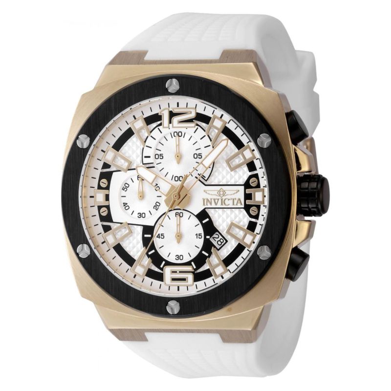INVICTA - Reloj Invicta Hombre Invicta Racing . Reloj Silicona Blanco
