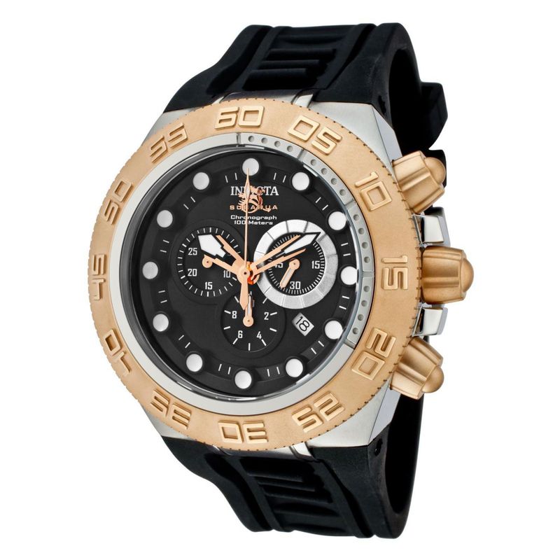 INVICTA - Reloj Invicta Hombre Subaqua . Reloj Silicona Negro