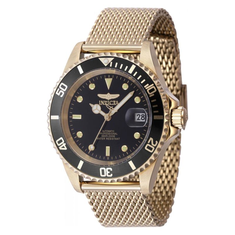 INVICTA - Reloj Invicta Hombre Pro Diver . Reloj Acero inoxidable Dorado