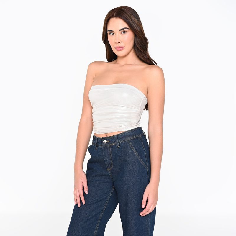 MOSSIMO - Top Mujer Brillante Sin mangas Mossimo 
