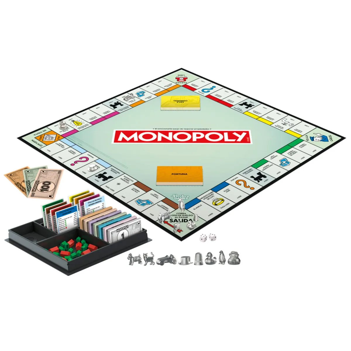 HASBRO - Juego de Mesa Monopoly