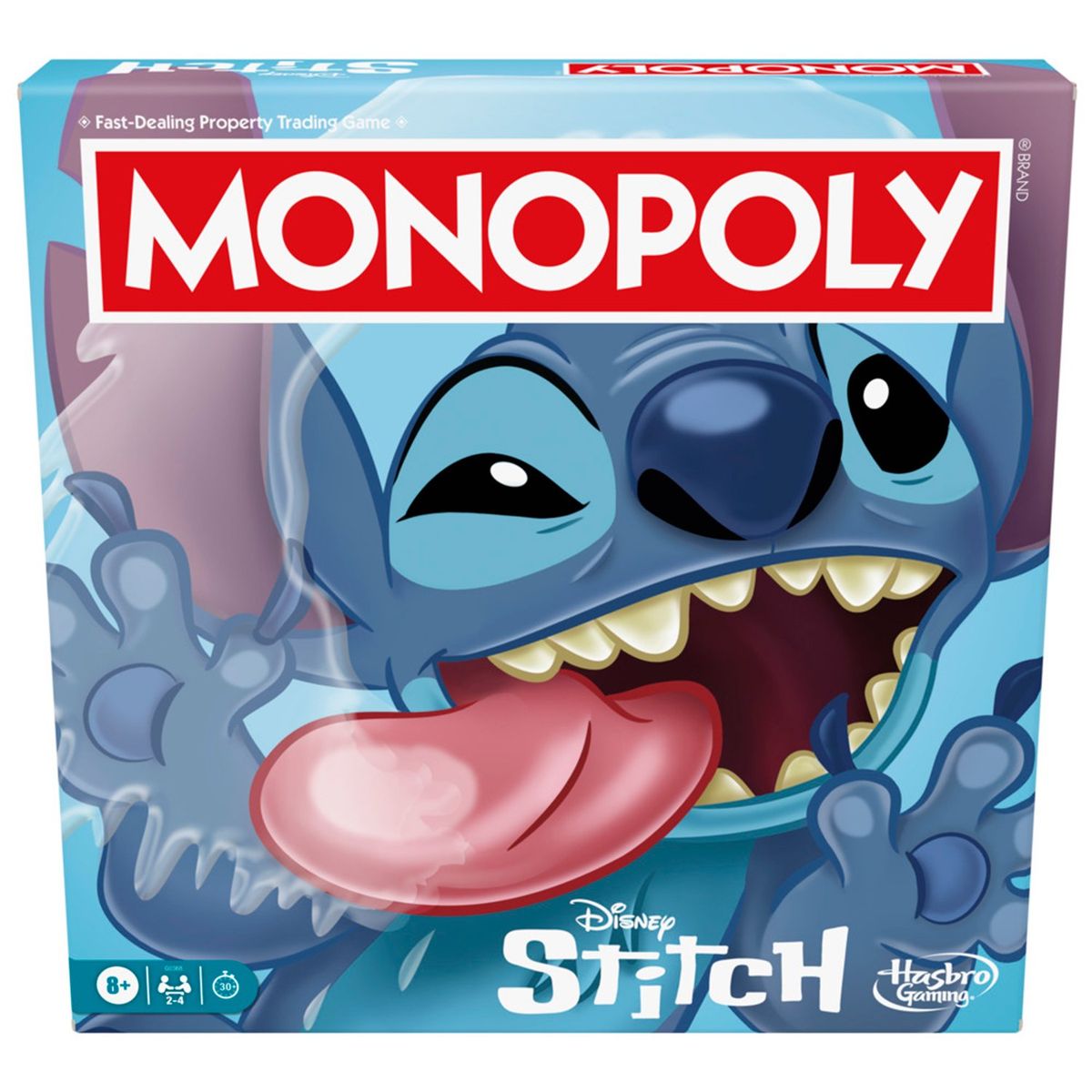 HASBRO - Juego de Mesa Monopoly Edición Stitch