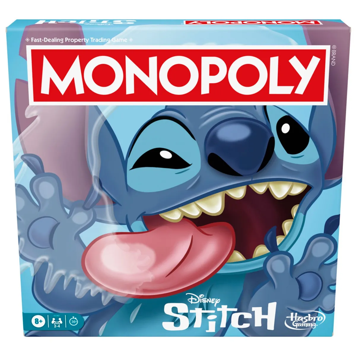 HASBRO - Juego de Mesa Monopoly Edición Stitch