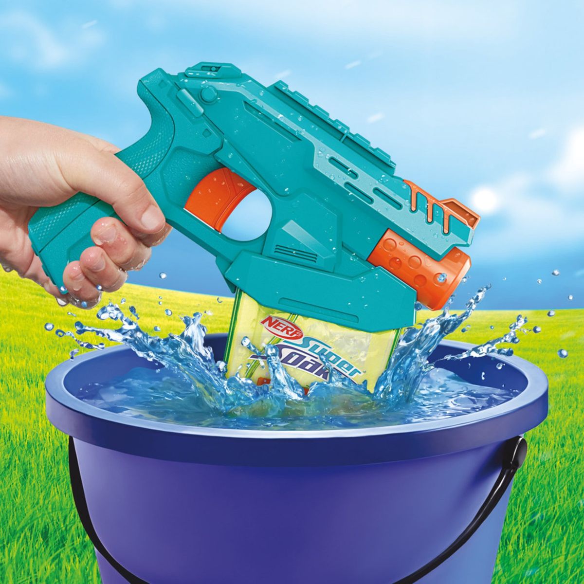 NERF - Lanzador Nerf Super Soaker Mini