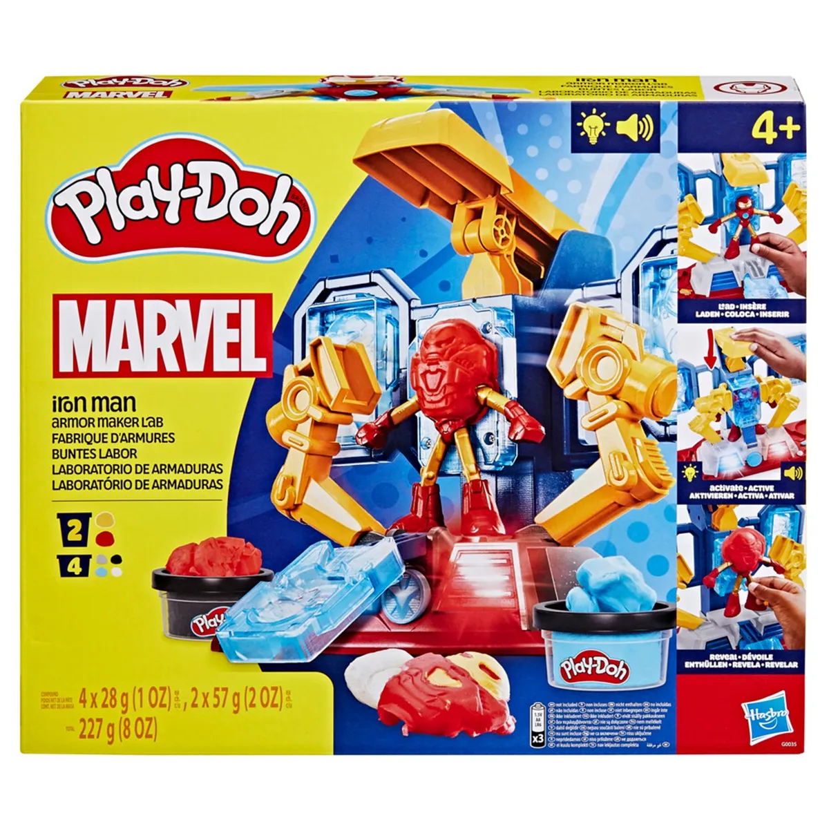 PLAY DOH - Masas Play-Doh Marvel Iron Man