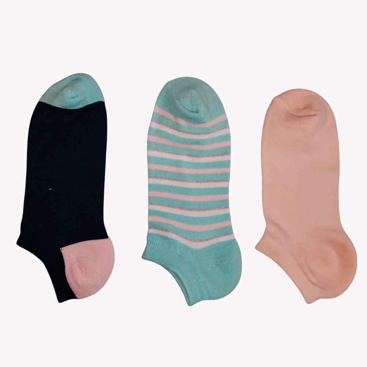 ELV - Medias Niña Invisible Pack de 3 ELV