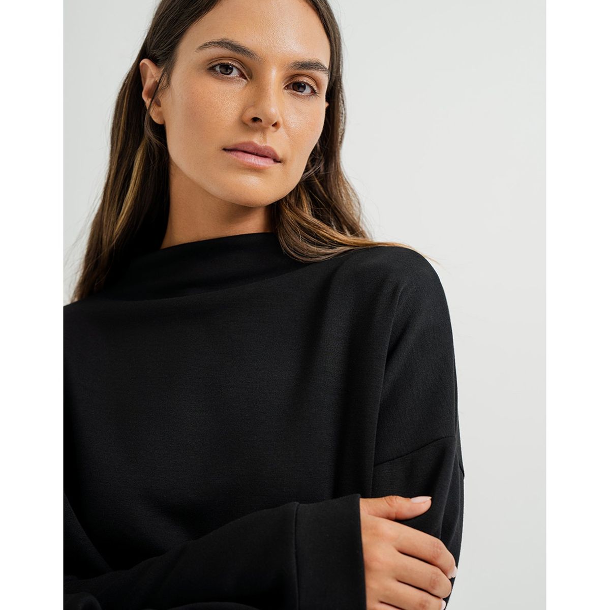 PUNTO BLANCO - Camisón Mujer Largo Manga larga Polialgodón Punto Blanco