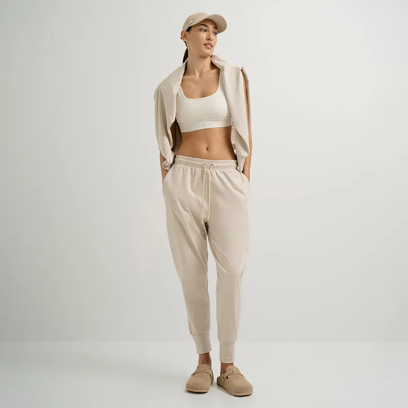 PUNTO BLANCO - Pantalón de pijama Mujer Largo Algodón Punto Blanco