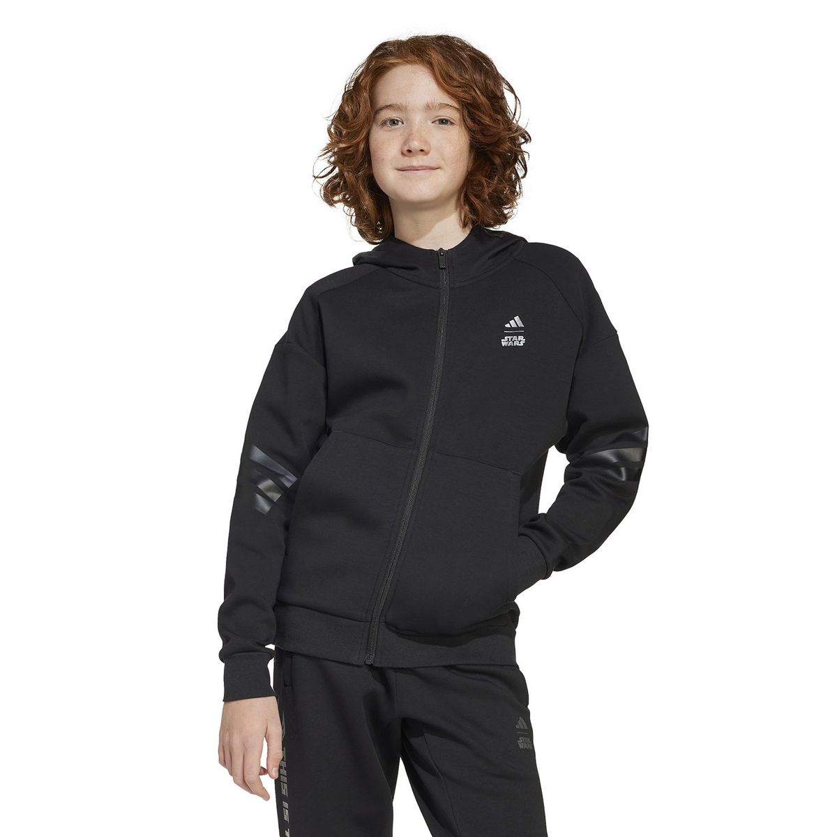 ADIDAS - Saco Unisex niño Con capucha Manga larga AdidasLifestyle