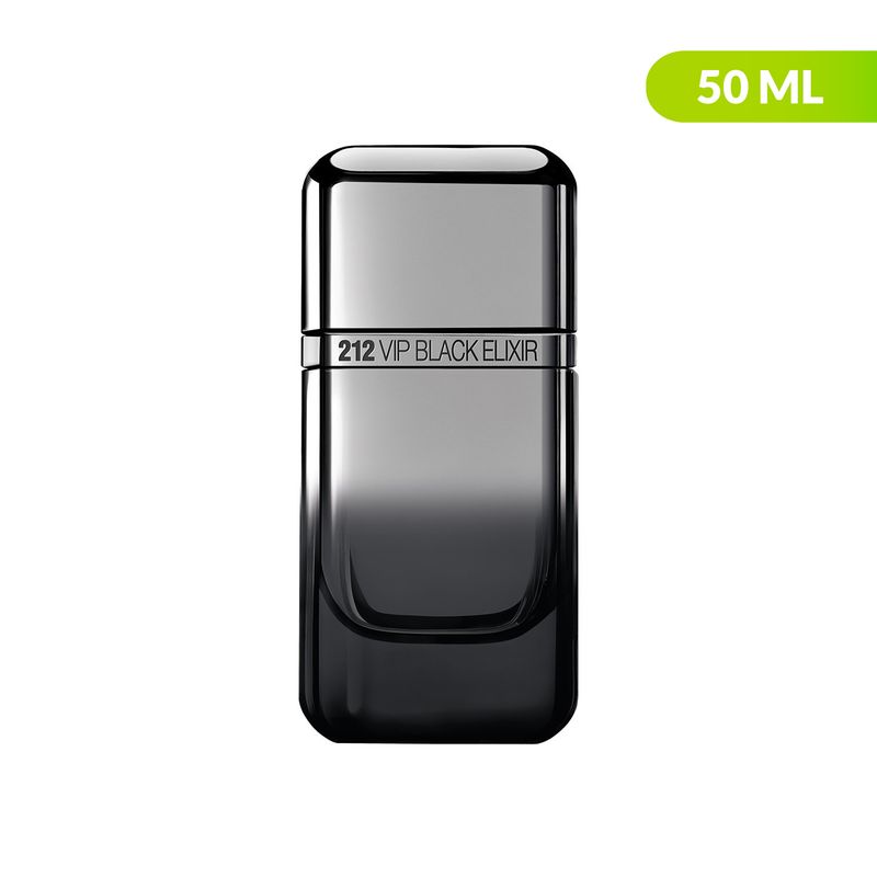 CAROLINA HERRERA - Perfume Hombre Carolina Herrera 212 VIP Black Elixir 50 ml EDP