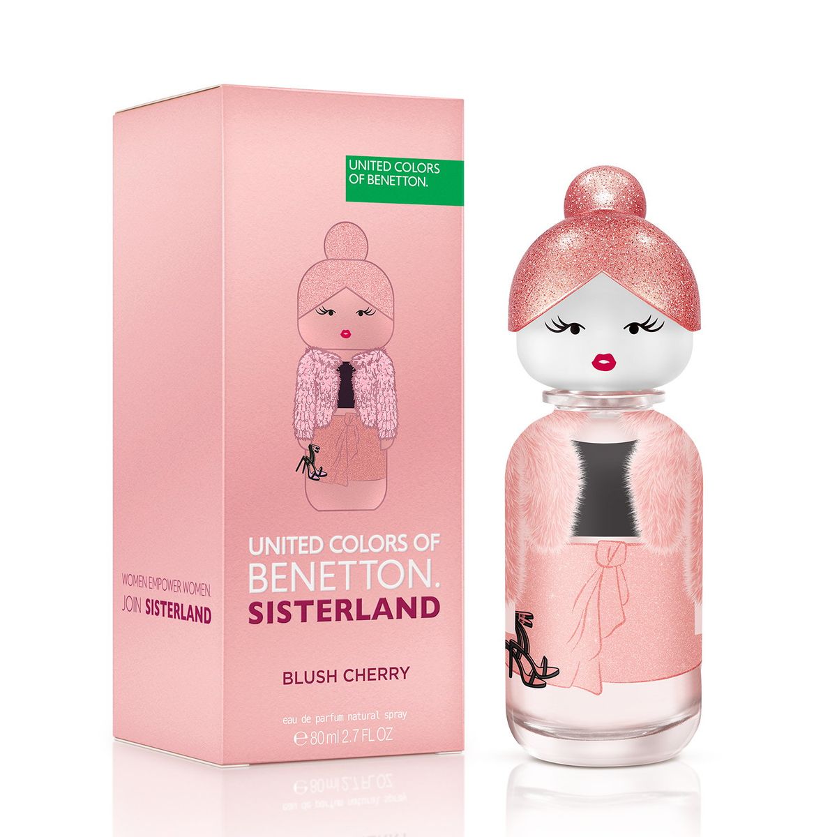 BENETTON - Perfume Mujer Benetton Sisterland Blush Cherry 80 ml Eau de parfum 