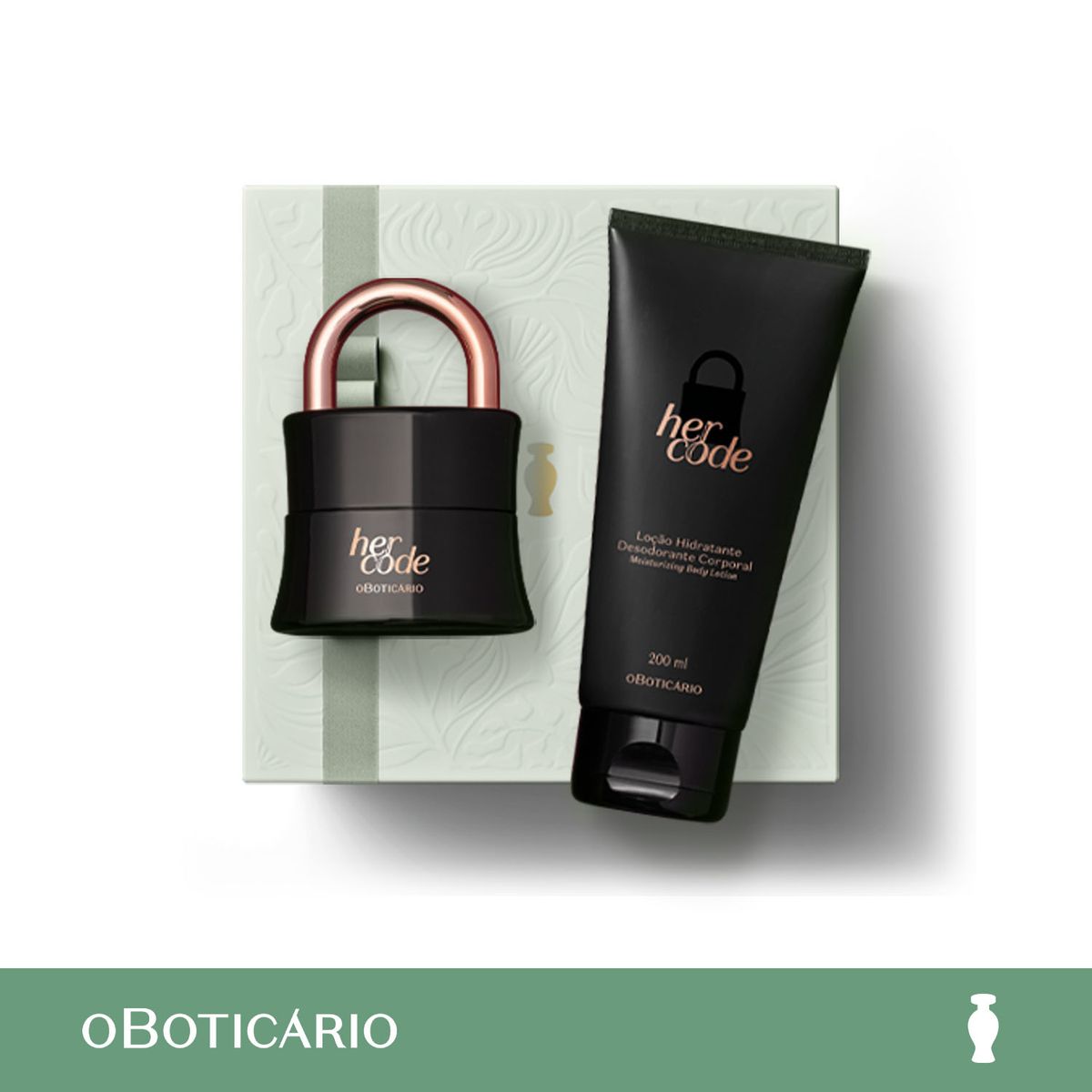  - Perfume Mujer Hercode O Boticario Amor 25 50 Ml Eau De Parfum 