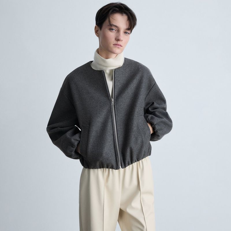 MANGO - Chaqueta Bomber Mujer Oversize MANGO