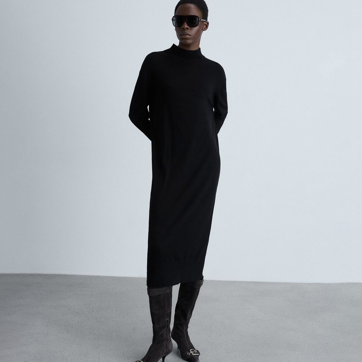 MANGO - Vestido Mujer Medio MANGO