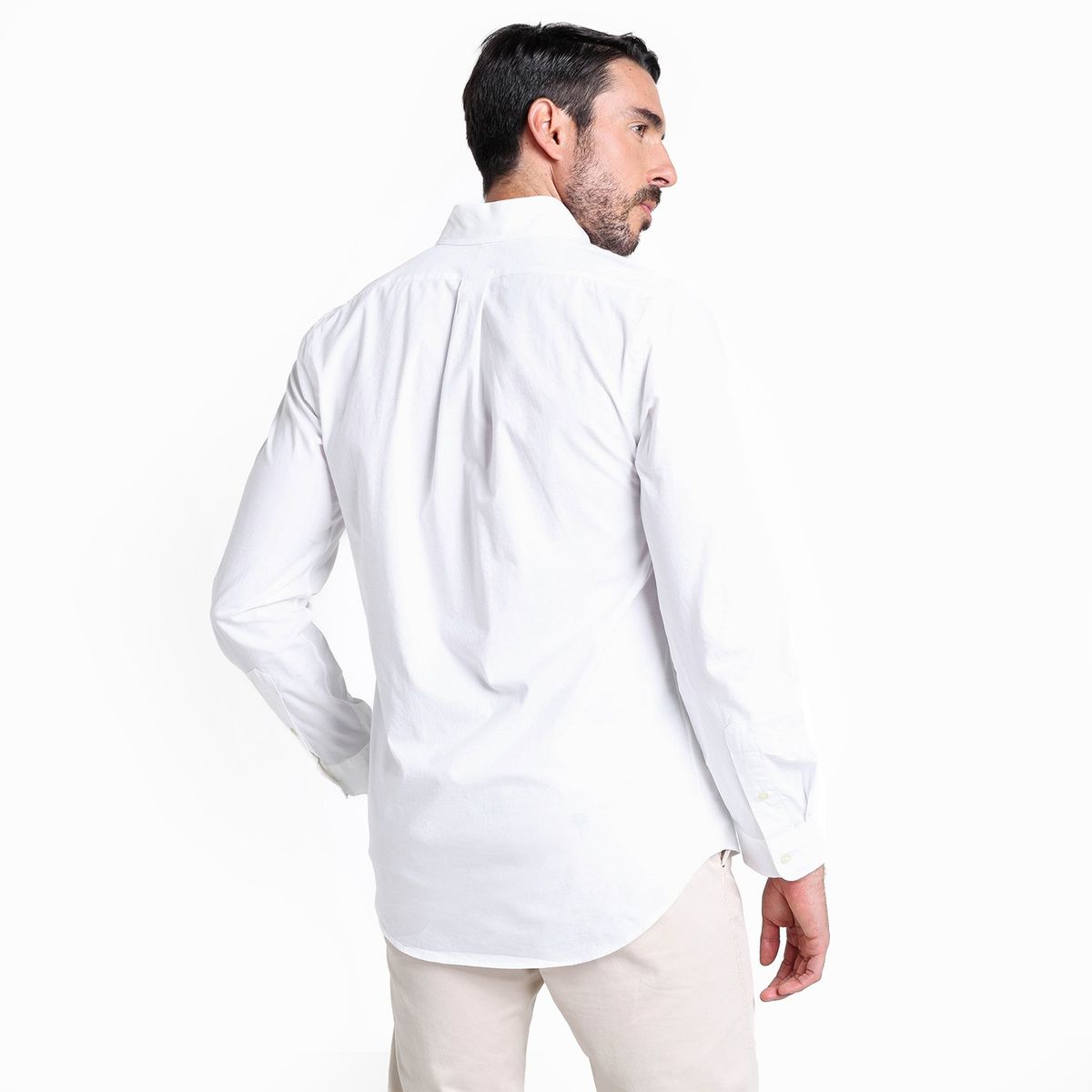 POLO RALPH LAUREN - Camisa Hombre Manga larga de Algodón Custom Fit Polo Ralph Lauren