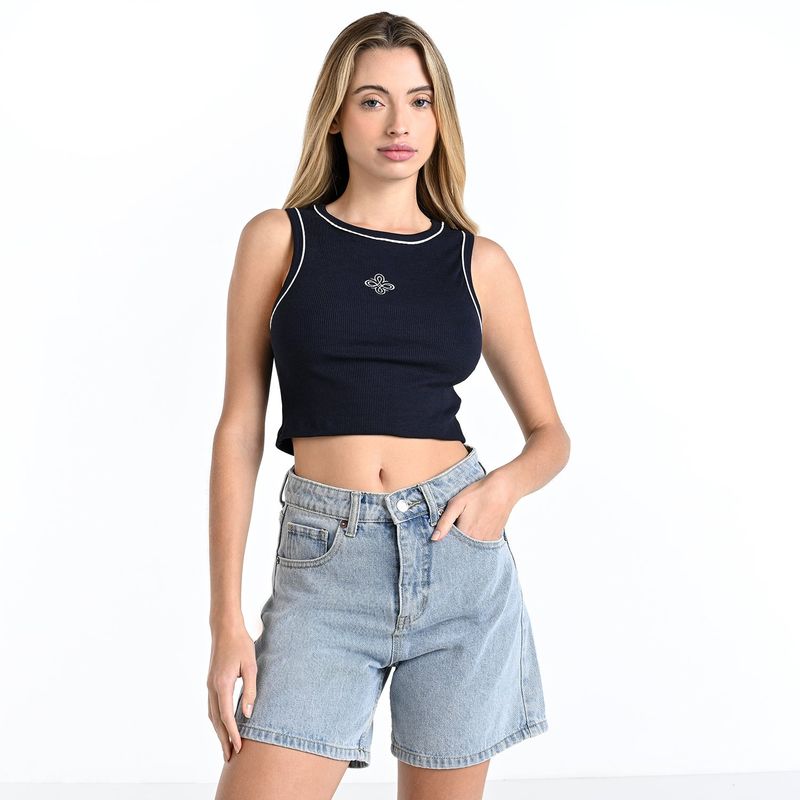SYBILLA - Camiseta Mujer Sin mangas Sybilla 