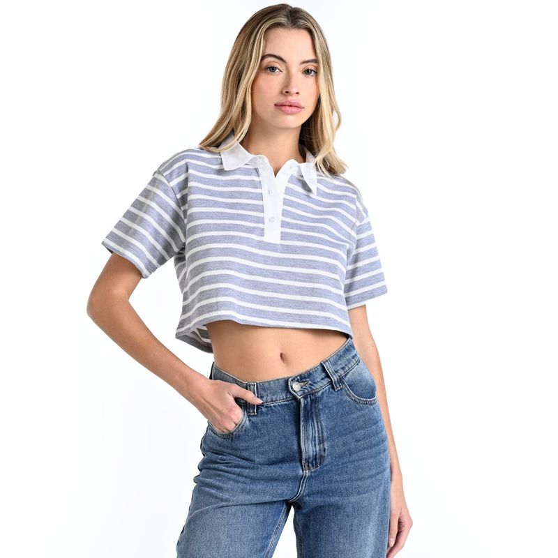 SYBILLA - Camiseta Mujer Manga corta de Algodón Sybilla