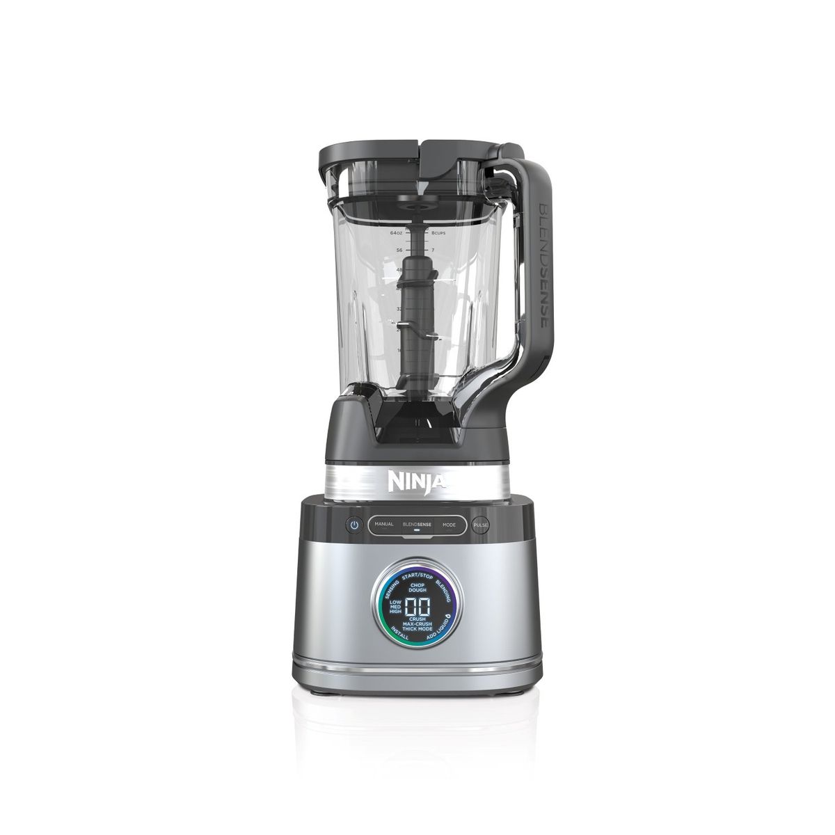 NINJA - Licuadora Ninja Detect Kitchen System Power Blender + procesador con tecnología BlendSense| TB400 1700 W 10 Velocidades