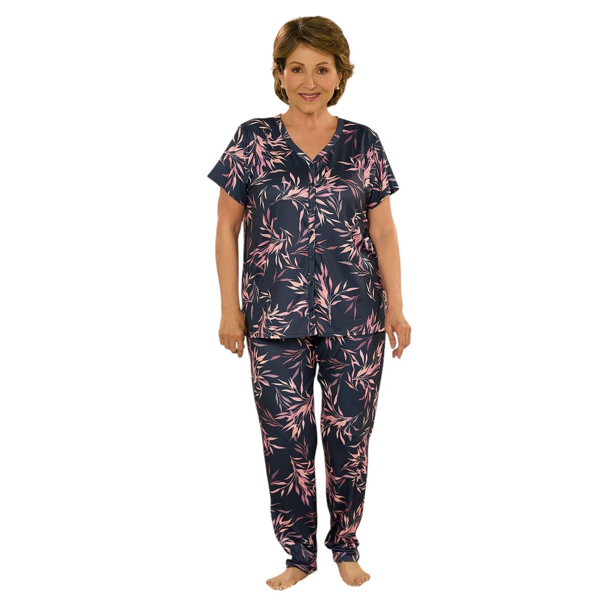  - Conjunto de pijama con pantalón Mujer Largo Manga corta PARISIEN