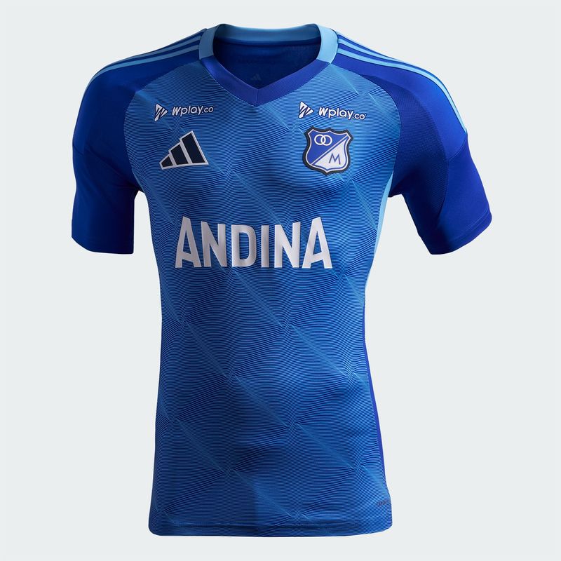 ADIDAS - Camiseta de Futbol  Millonarios Local  2025 Adidas Hombre